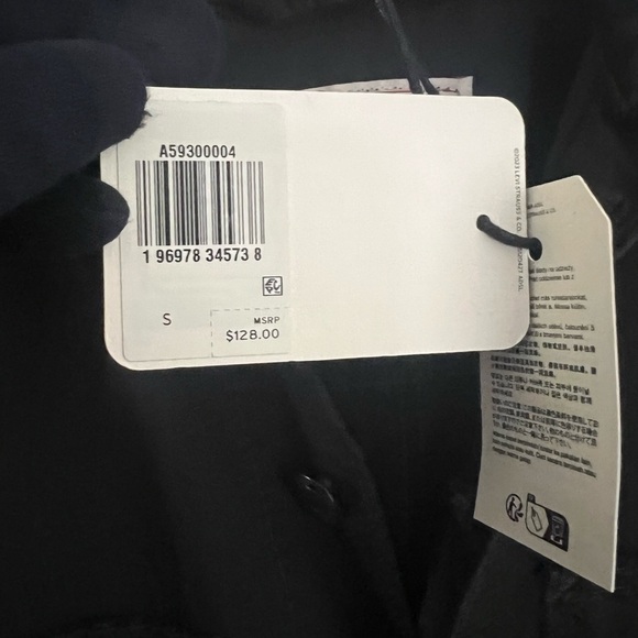 Levi’s Women’s Iconic Jumpsuit In Black - Picture 8 of 14